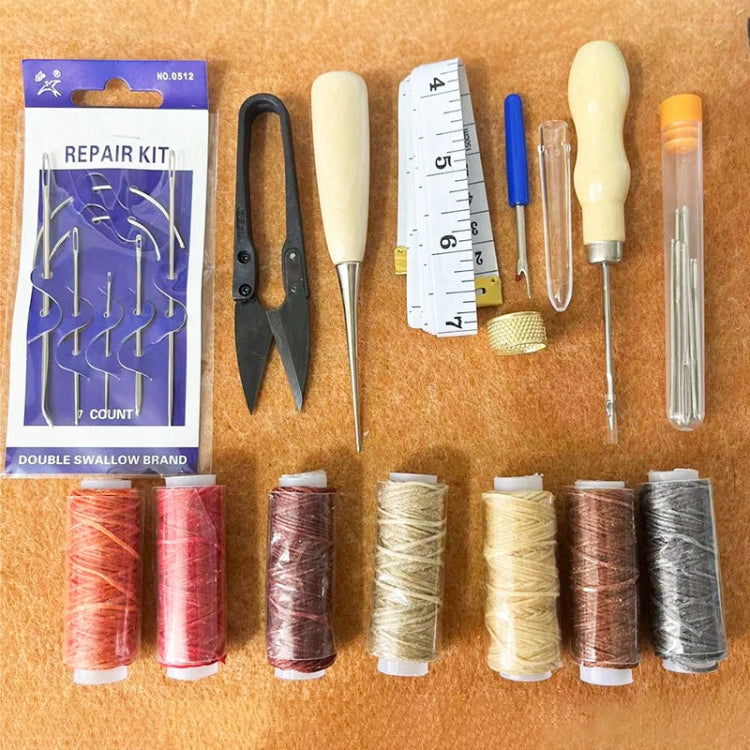 Hand Sew DIY Leather Goods Sewing Kit Set