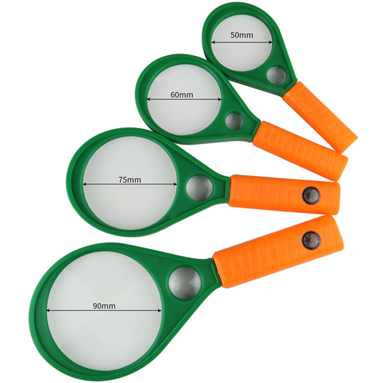 3pcs Elderly Reading Handheld Bifocal Magnifier HD Magnifying Glass