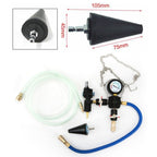 Automotive Water Tank Leak Test Pressure Gauge Coolant Replacement Filler