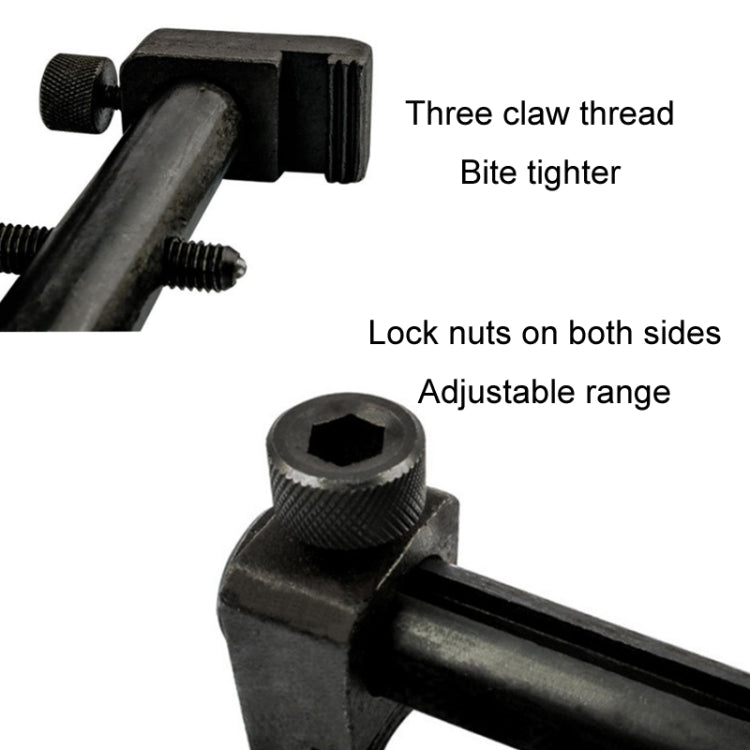 Threaded Crankshaft Alternator Pulley Removal Tool — view 4
