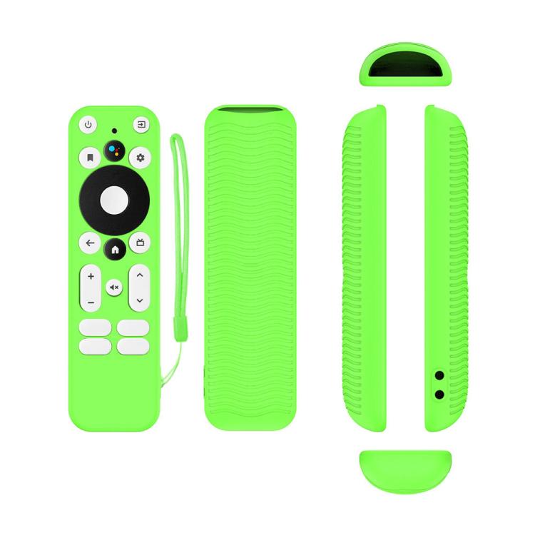 Y55 For ONN Android TV 4K UHD Streaming Device Anti-Fall Silicone Remote Control Cover — view 7