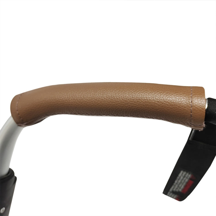 For Bugaboo Bee Series Stroller Armrests PU Leather Zipper Protector — view 7