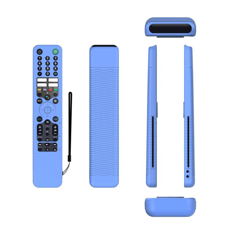 Y52 For Sony RMF/MG3-TX520U Voice Remote Anti-Drop Silicone Protective Cover — For Sony RMF/MG3-TX520U(Luminous Green)