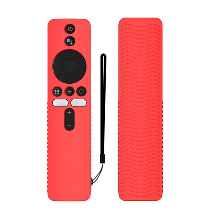 For Xiaomi 4K TV Stick Y48 Remote Control Anti-Drop Silicone Protective Cover — For Xiaomi Stick Luminous Blue