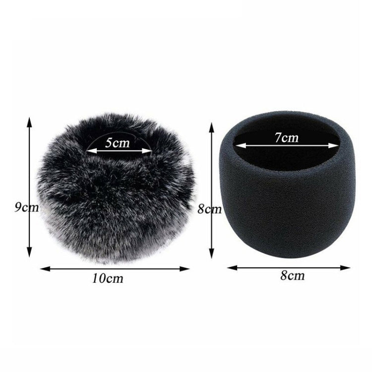 For Blue Yeti Pro Anti-Pop and Windproof Sponge/Fluffy Microphone Cover