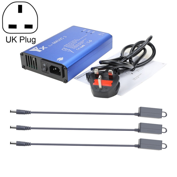 for DJI Mavic 3 YX 1 to 5 Charger With Switch — AU Plug