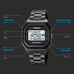 SKMEI 1875 Men Outdoor Electronic Watch Timing Multi-Functional Watch, Style: