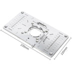 Woodworking Engraving Machine Slotted Flip Board — view 4