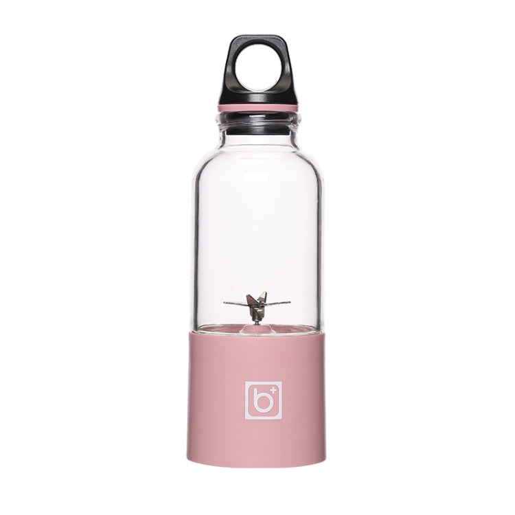 Bingo Mini Portable Juicer Home 6 Knife Head Charging Electric Juice Cup — 6 Blade Head Macaron Blue