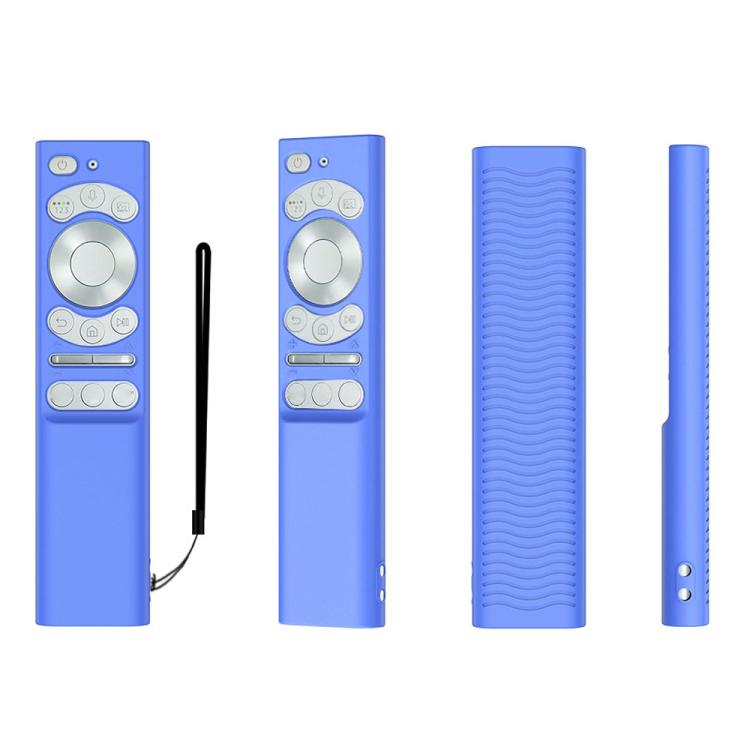 For Samsung Smartone3 TM1990C BN59-01357 Y34 Remote Control Silicone Cover — BN59-01357(Luminous Blue)