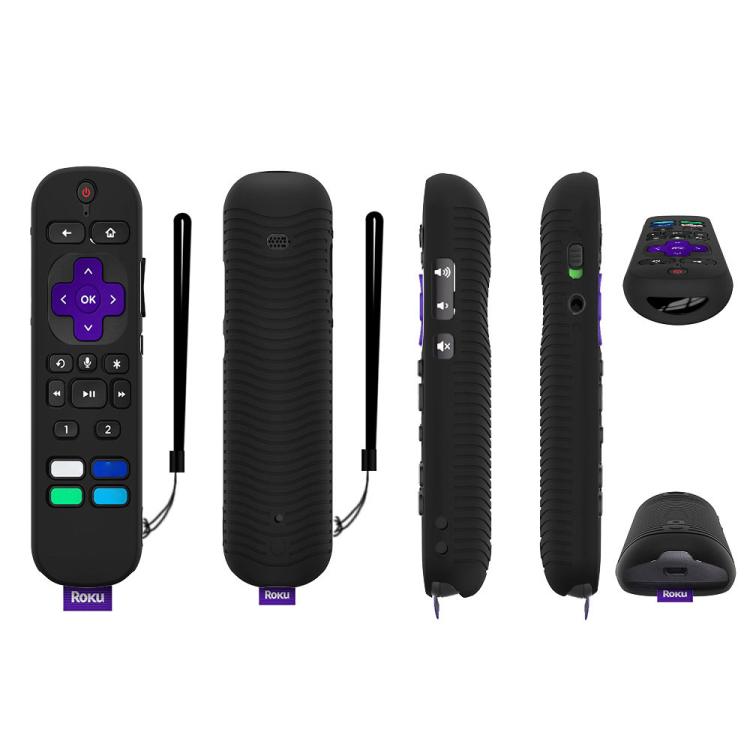 For TCL Roku Voice Remote Pro Y30 Remote Control Shockproof Silicone Protective Case