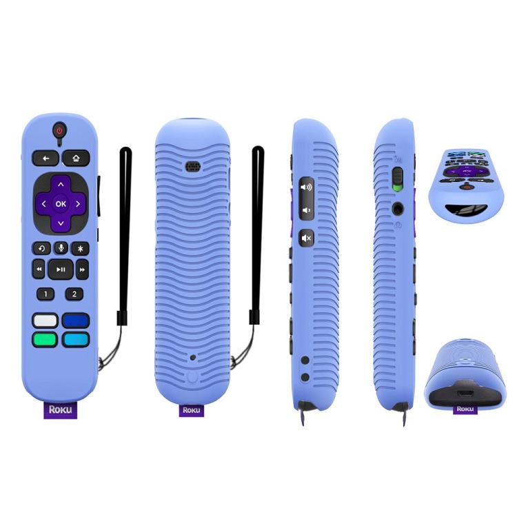 For TCL Roku Voice Remote Pro Y30 Remote Control Shockproof Silicone Protective Case — For TCL Roku Voice Remote Pro(Luminous Green)