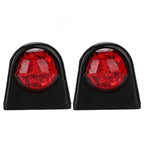 MK-249 10-30V 8LEDs Red And White Truck Round Side Light