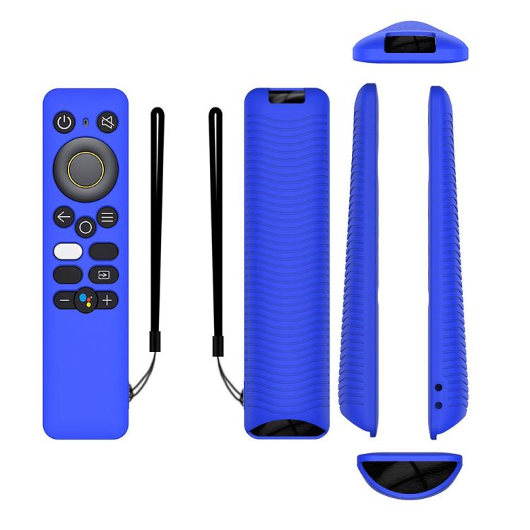 For Realme 32/43 Inch Y41 TV Remote Control All-Inclusive Anti-Drop Silicone Protective Case — Red