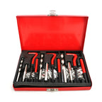 Car Screw Thread Repair Spark Plug Tapping Tool Tapper Tap Gripper Kit, 88 in 1