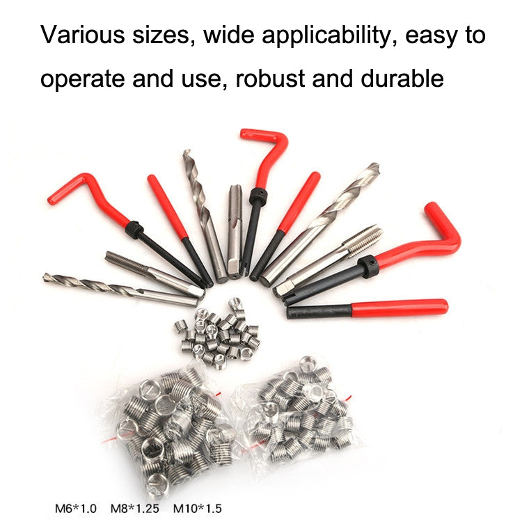 Car Screw Thread Repair Spark Plug Tapping Tool Tapper Tap Gripper Kit, 88 in 1 — view 4