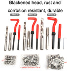 Car Screw Thread Repair Spark Plug Tapping Tool Tapper Tap Gripper Kit, 88 in 1 — view 5