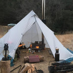Tent Firewood Stove Chimney Fireproof Anti-Scalding Protective Cover — view 5