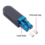 LC / UPC Optical Fiber Connecter LC Back Loop Module Single Mode Optical Fiber Loopers — view 3
