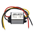 JIELAITE LK1253 15W Aluminum Alloy Intelligent Protection Waterproof Car Power Converter