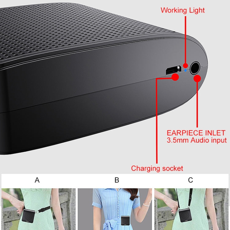 Rolton K10 Mini Audio Speaker Megaphone Voice Amplifier Do Not Support TF Card/U Disk — view 7
