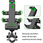 A02 Motorcycle Mobile Phone Navigation Bracket Car Riding Anti-shock Aluminum Alloy Rack