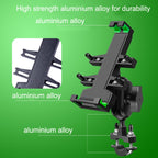 A02 Motorcycle Mobile Phone Navigation Bracket Car Riding Anti-shock Aluminum Alloy Rack