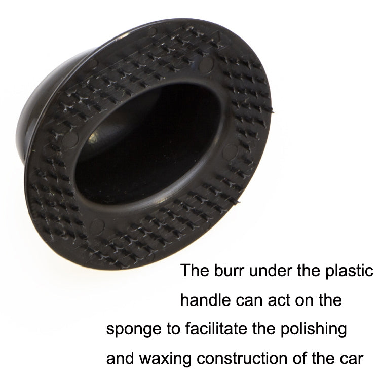 FJdl-001 Car Waxing Sponge Plastic Handle Cleaner And Polish — view 3