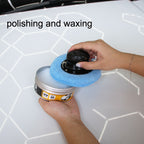 FJdl-001 Car Waxing Sponge Plastic Handle Cleaner And Polish — view 5