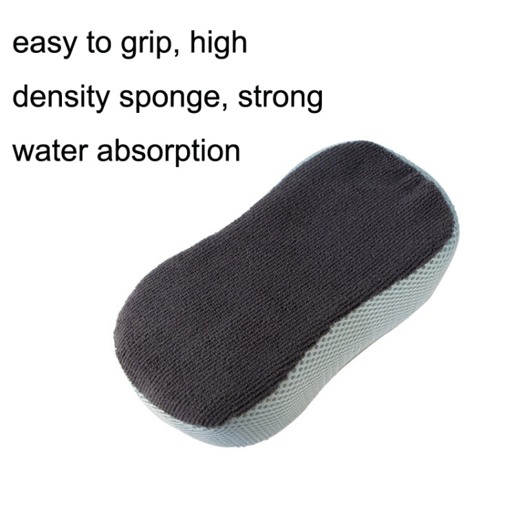 A01SP21 Ultra Fine Fiber Towel Cloth Sandwiches 8-shaped Multifunctional Car Washing Sponge Block