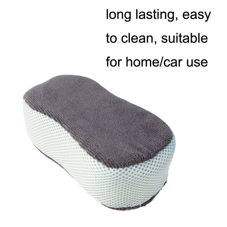 A01SP21 Ultra Fine Fiber Towel Cloth Sandwiches 8-shaped Multifunctional Car Washing Sponge Block