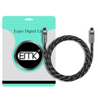 EMK Digital Optical Fiber Audio Cable Amplifier Audio Line, Length — view 7