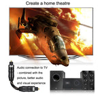 EMK Digital Optical Fiber Audio Cable Amplifier Audio Line, Length — view 9