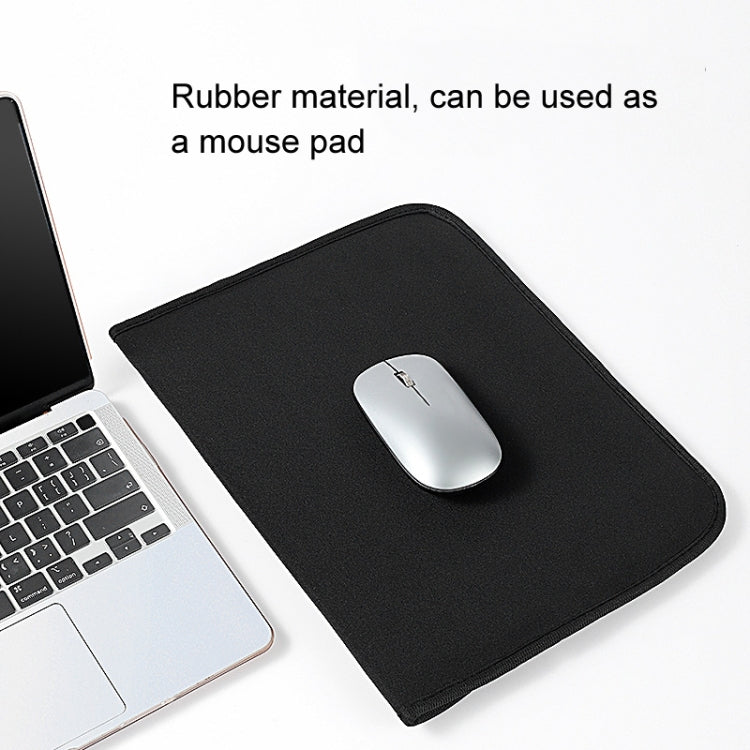 Neoprene Laptop Lining Bag Horizontal Section Flap Clutch Bag — view 11