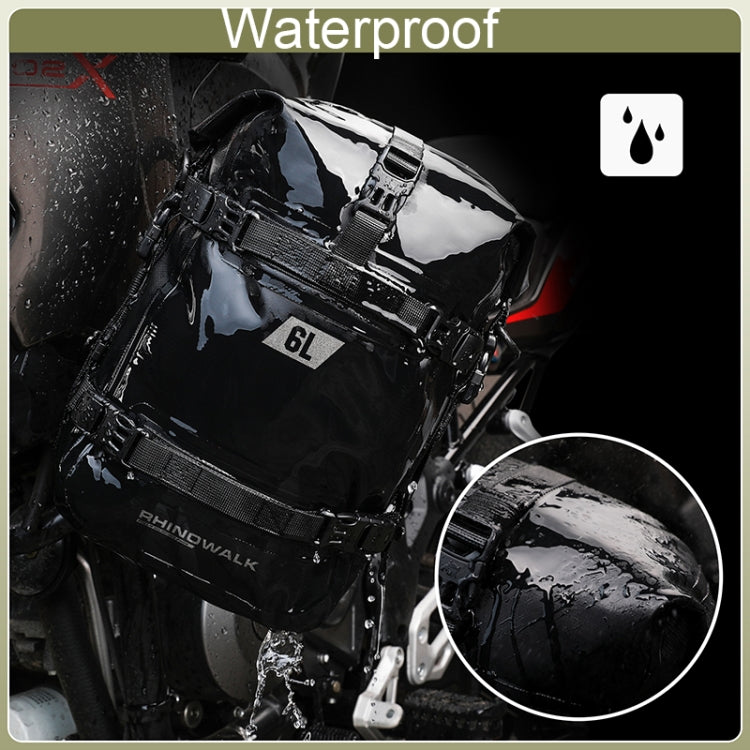 Rhinowalk MT2206 6L Waterproof Motorcycle Bumper Bag Outdoor Riding Bag
