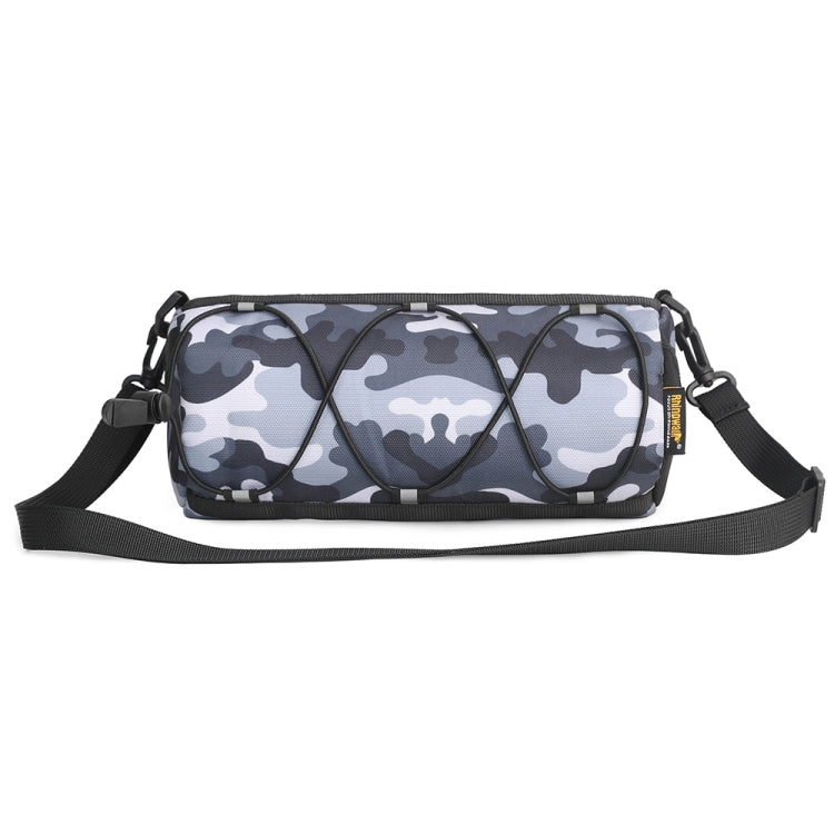 Rhinowalk RK9103 2.4L Outdoor Sports Cycling Front Bag Bicycle Waterproof Handlebar Bag — Full Black