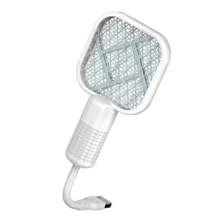 USB Electric Mosquito Swatter Mosquito Lamp 2-in-1 Mosquito Repellent — Black