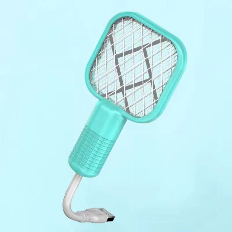 USB Electric Mosquito Swatter Mosquito Lamp 2-in-1 Mosquito Repellent — Pink
