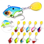 HENGJIA VIB035 Small Whirlwind Sequins Fake Bait Sinking Water VIB Lure