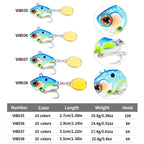 HENGJIA VIB035 Small Whirlwind Sequins Fake Bait Sinking Water VIB Lure