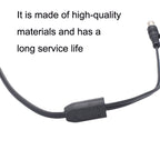 SZ015 BNC Male To 2xFemal Communication Cables VCR Coaxial Video Cable, Cable Length:0.42m