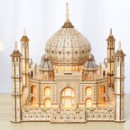 3D Wooden Puzzle Children Educational Toys DIY Handmade Ornaments, LG904 Castle