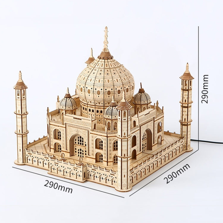 3D Wooden Puzzle Children Educational Toys DIY Handmade Ornaments, LG904 Castle