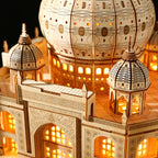 3D Wooden Puzzle Children Educational Toys DIY Handmade Ornaments, LG904 Castle