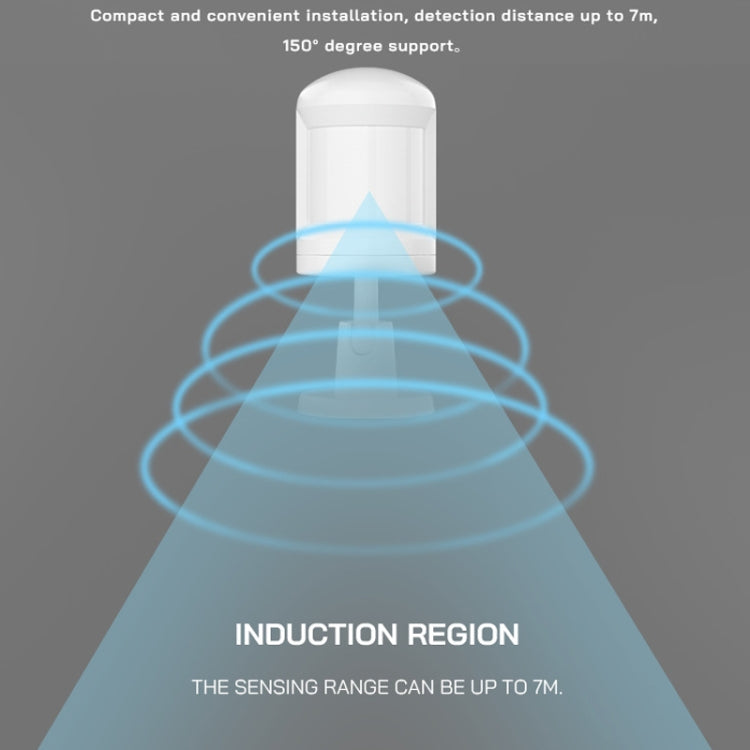 Tuya Smart App ZigBee Human Wireless Motion Infrared Sensor Detector — view 3