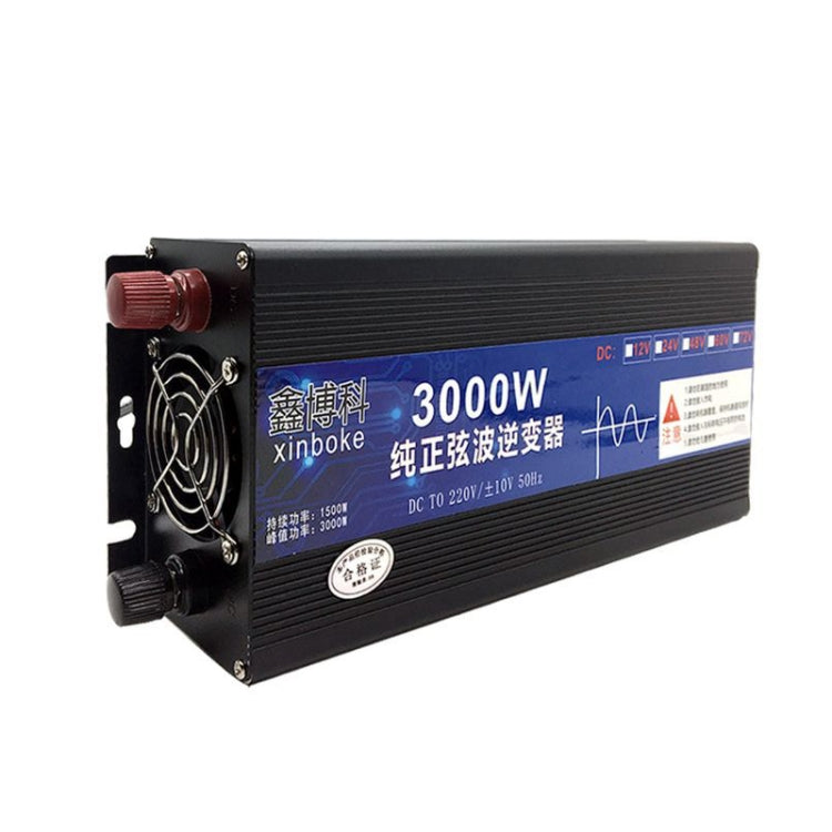 XINBOKE High Power Household Car Sine Wave Inverter — 48V 3000W To 220V 1500W(LCD Display)