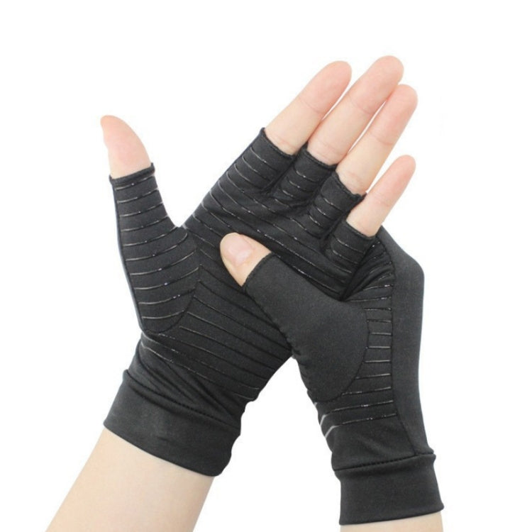 Outdoor Cycling Half Finger Gloves Inflammatory Joint Rehabilitation Silicone Gloves
