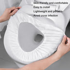 Paste Portable Waterproof Non-woven Disposable Toilet Seat Cover — view 6