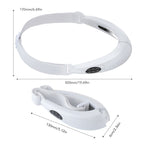 106892 EMS Microcurrent Red and Blue Light Massage Face-Lifting Instrument — White