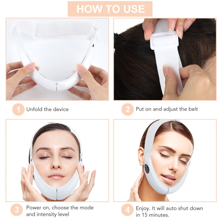 106892 EMS Microcurrent Red and Blue Light Massage Face-Lifting Instrument — view 6